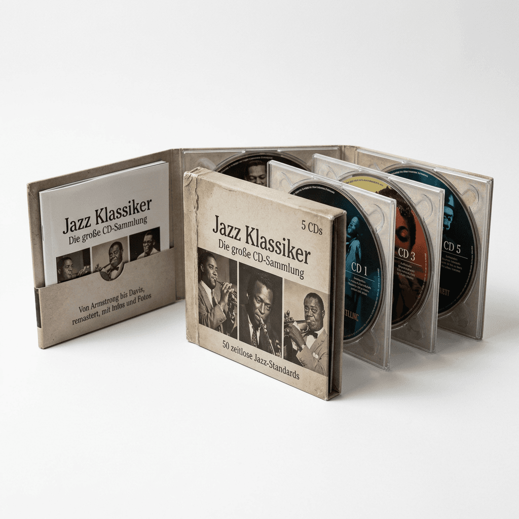 Jazz Klassiker — Die große CD-Sammlung (5 CDs)