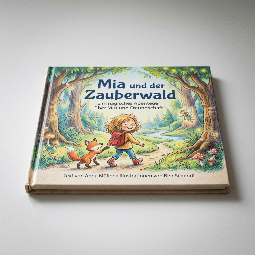 Mia und der Zauberwald — Bilderbuch